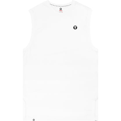 AAPE APE FACE BADGE MUSCLE TEE