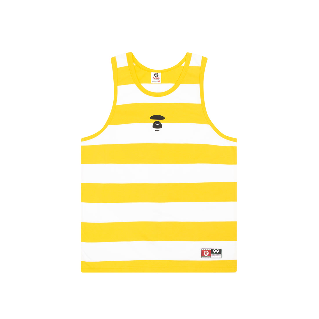 AAPE APE FACE STRIPE TANK TOP