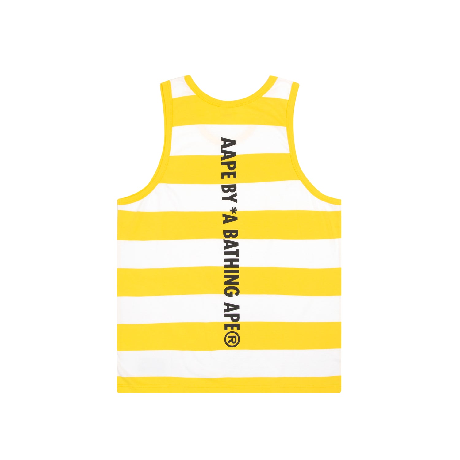 AAPE APE FACE STRIPE TANK TOP