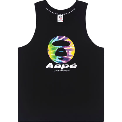 AAPE TIE-DYE APE FACE TANK TOP