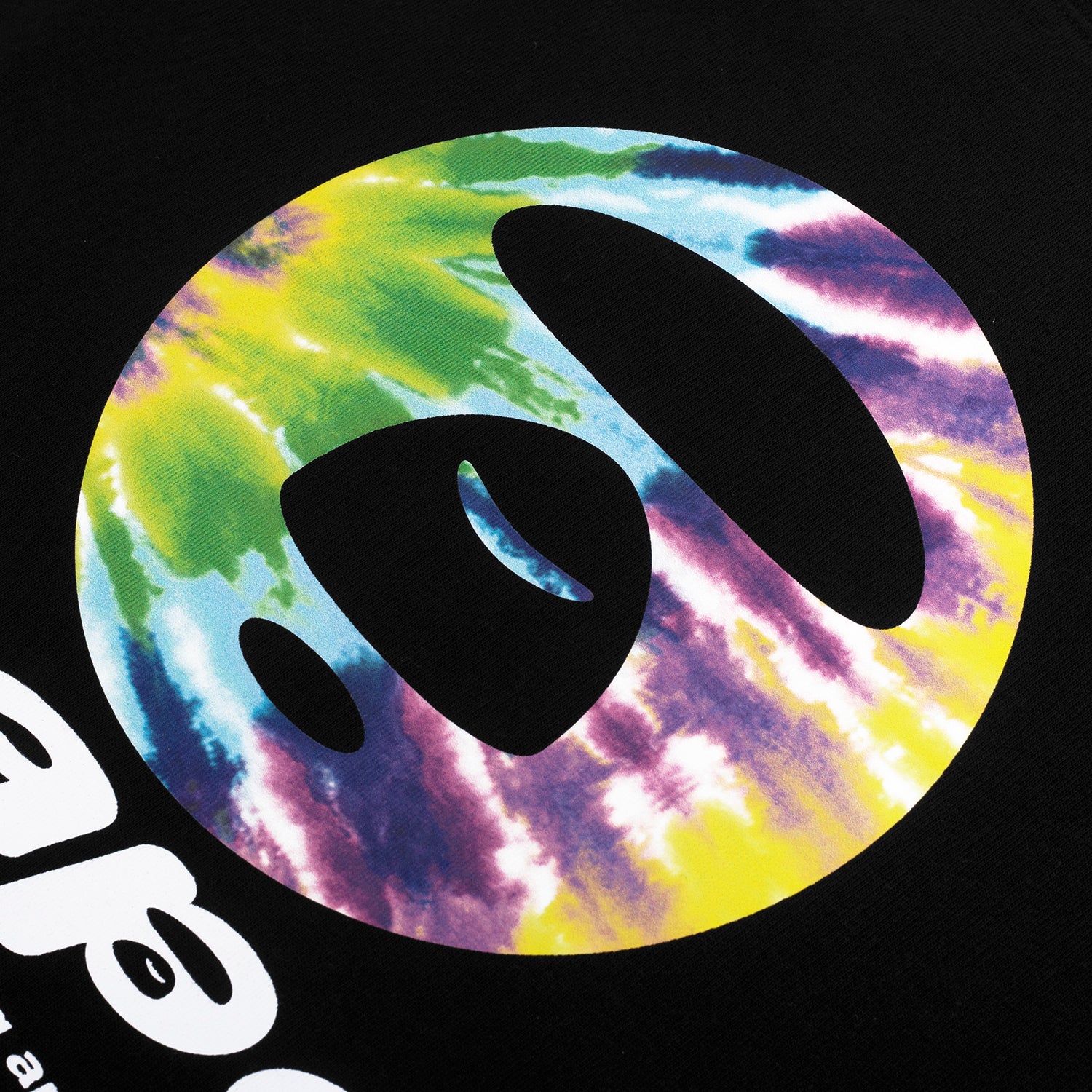 AAPE TIE-DYE APE FACE TANK TOP