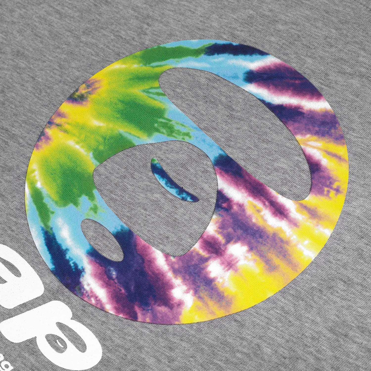 AAPE TIE-DYE APE FACE TANK TOP