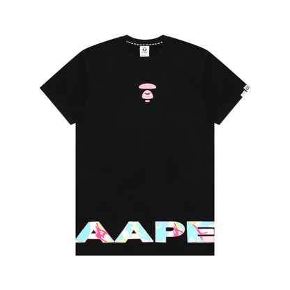 AAPE MOONFACE PRINTED TEE