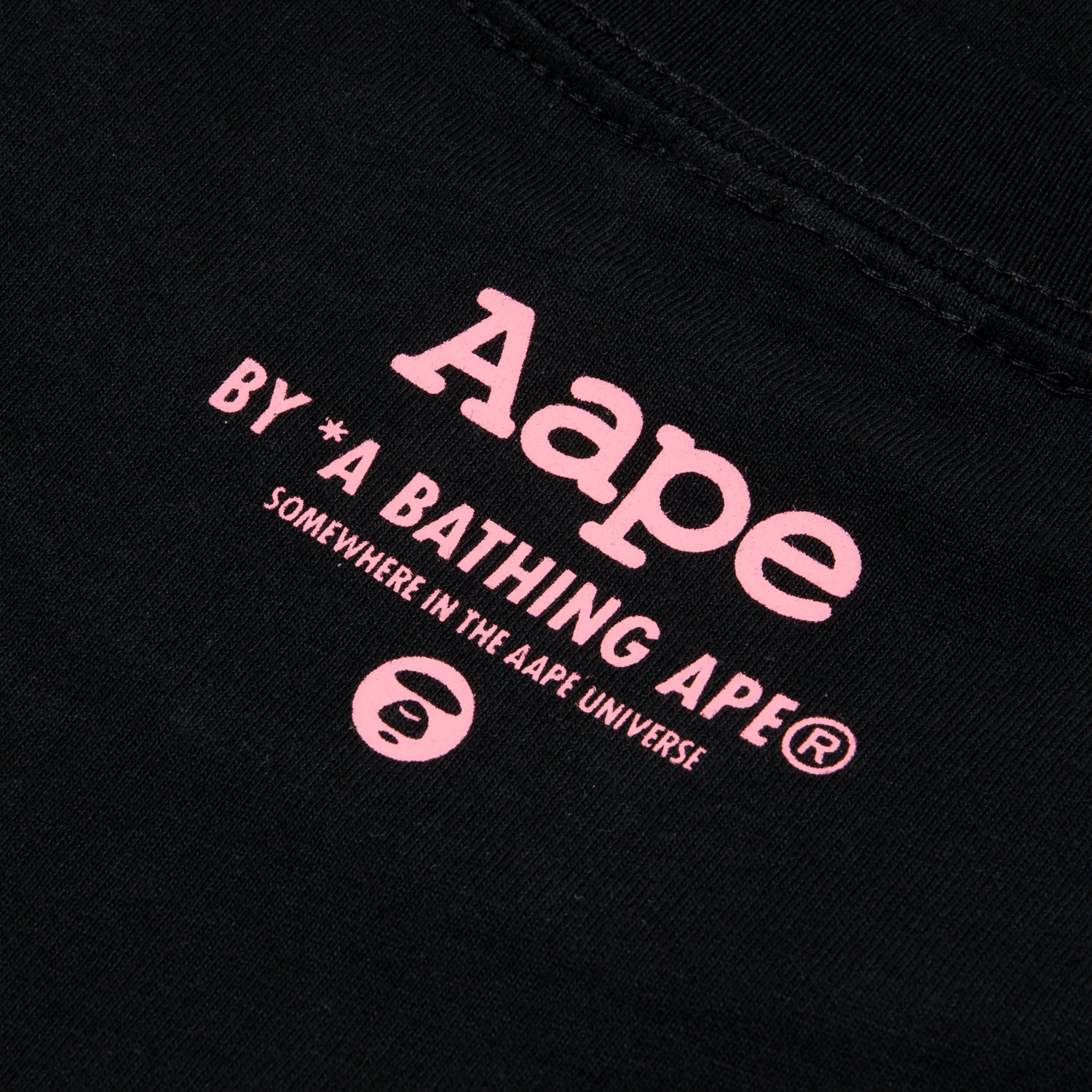 AAPE MOONFACE PRINTED TEE