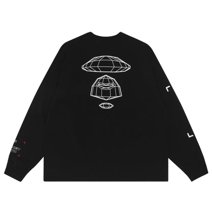 AAPE GRAPHIC LOGO LONG SLEEVE TEE