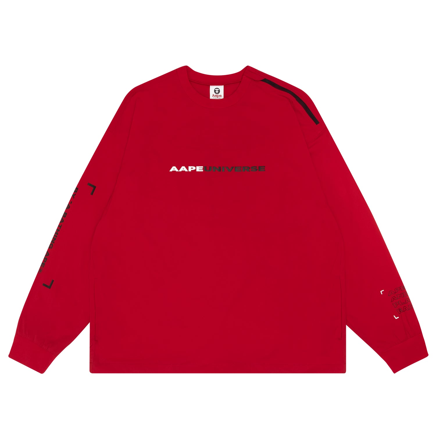 AAPE GRAPHIC LOGO LONG SLEEVE TEE