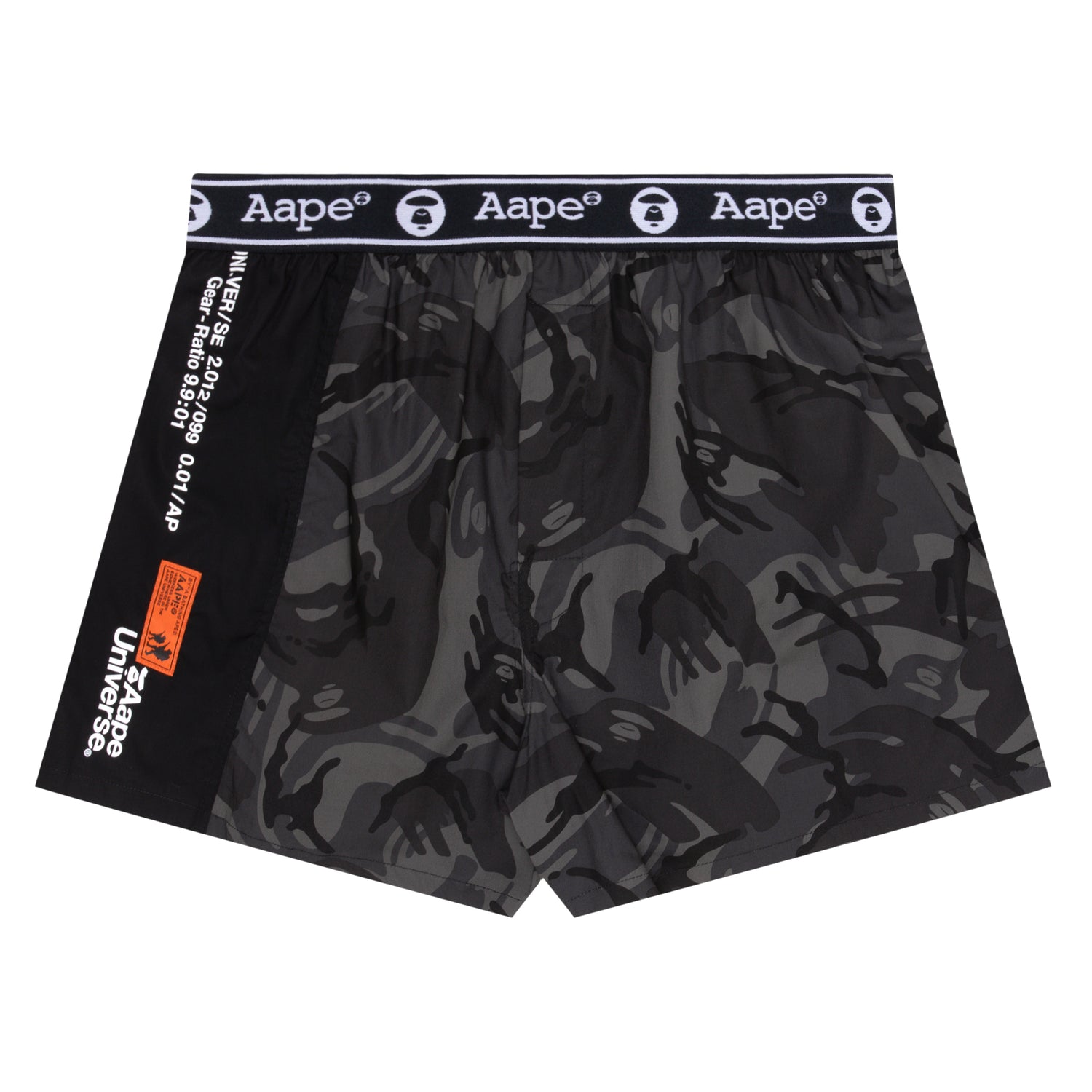 AAPE MOONFACE COLOUR BLOCKED BOXERS