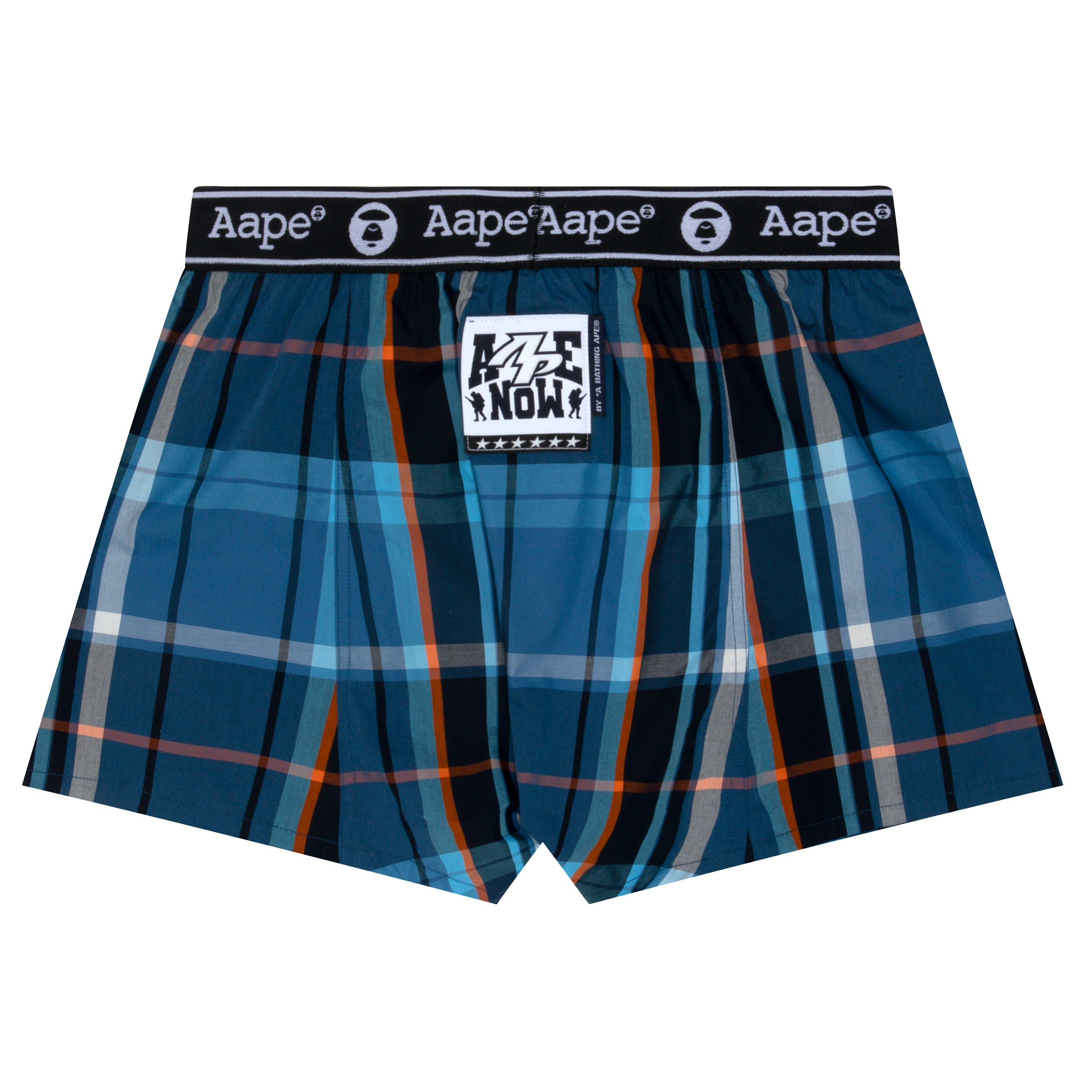 APE FACE PLAID BOXERS