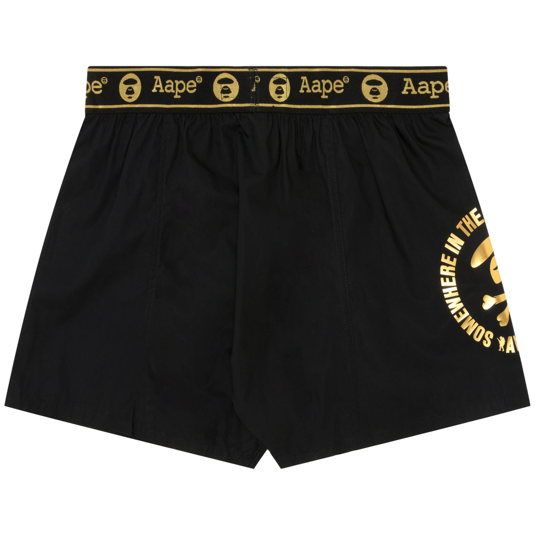 AAPE LOGO PRINT BOXERS