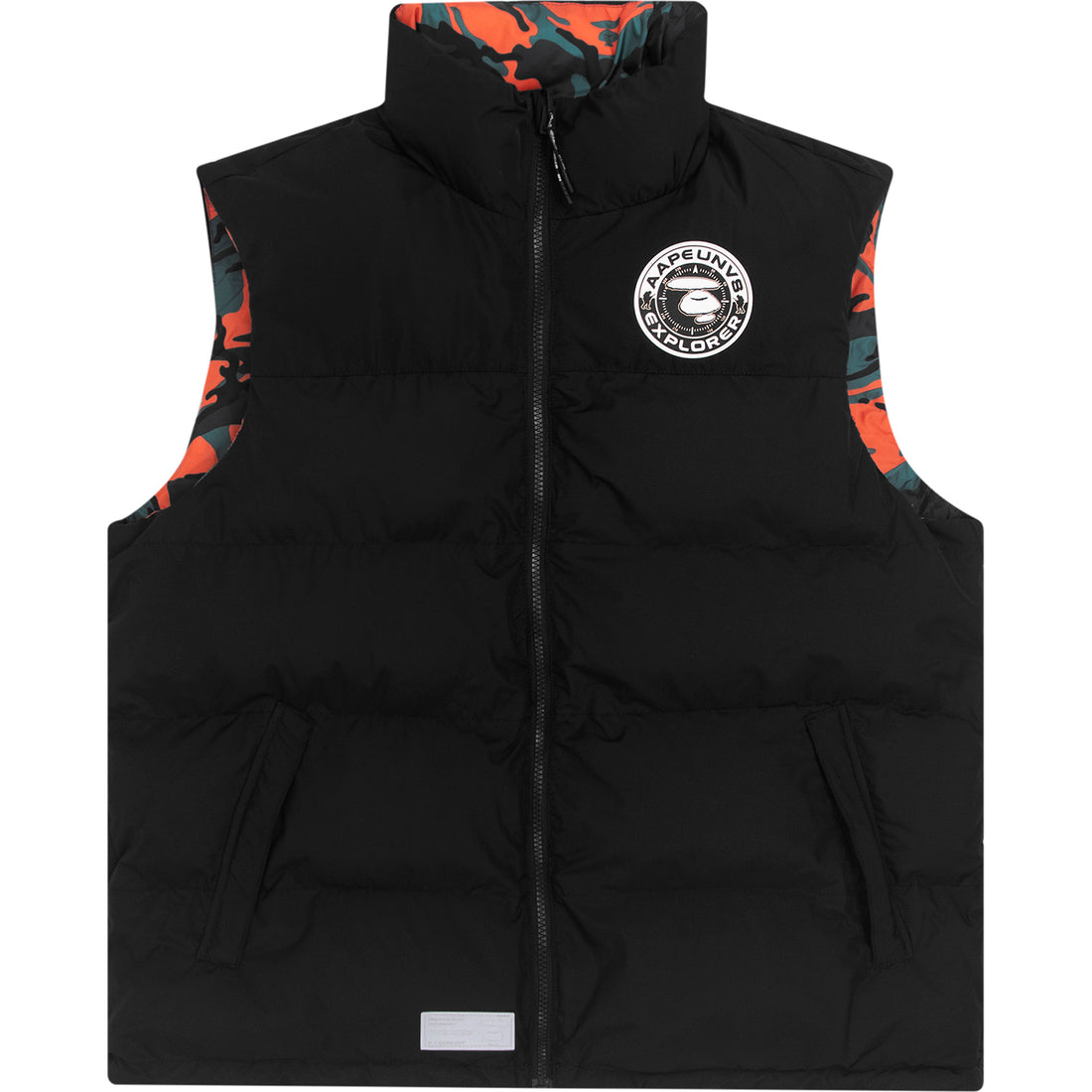 AAPE REVERSIBLE APE FACE VEST