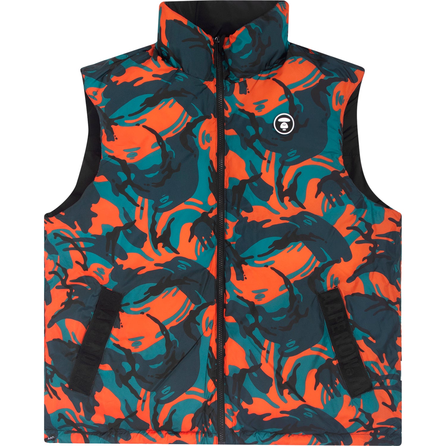 AAPE REVERSIBLE APE FACE VEST