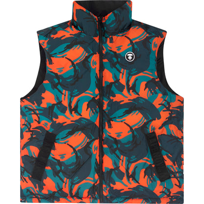 AAPE REVERSIBLE APE FACE VEST