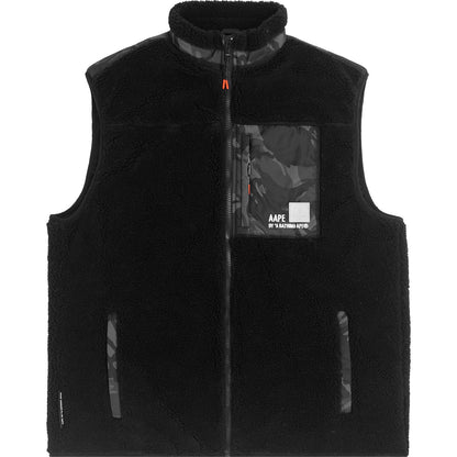 AAPE CAMO FLEECE VEST