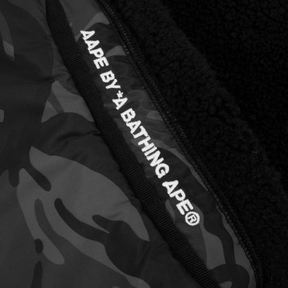 AAPE CAMO FLEECE VEST