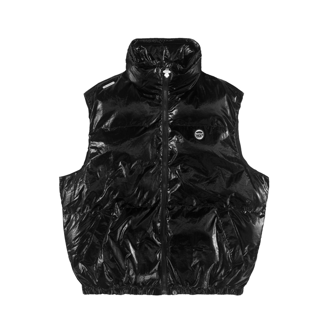 MOONFACE GLOSSY PUFFER VEST