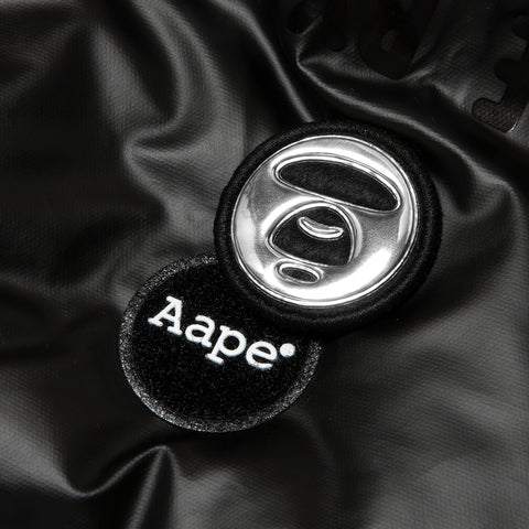 AAPE MOONFACE GLOSSY PUFFER VEST